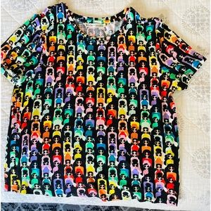 Alice and Olivia top! Bright for Summer! Soft and comfortable and FUN!